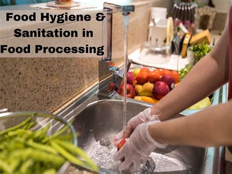 Growing Need Of Food Hygiene And Sanitation In Food Processing