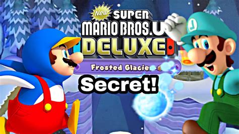 Mario Luigi In Frosted Glacier Ghost House Secret Exit Fliprus Lake New