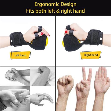 Grip Strength Ball Anti Spasticity Ball Splint Finger Orthosis Finger