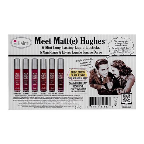 Buy The Balm Cosmetics Meet Matt E Hughes Mini Rouge Liquid Lipstick