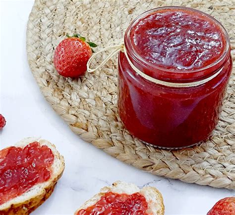 Chunky Strawberry Jam No Pectin Recipe Mads Cookhouse