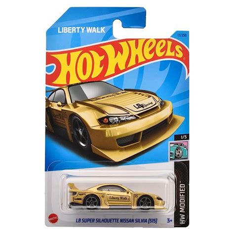 風火輪 S15 LB NISSAN SILVIA LBWK 寬體 Hot Wheels 甩尾 2023 金色 蝦皮購物