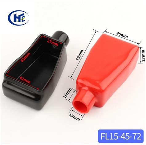 Flexible PVC Plastic Battery Terminal Rubber Cover For Truck Marine Rvs