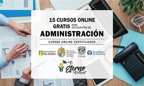 15 Cursos online gratis para estudiantes de Administración