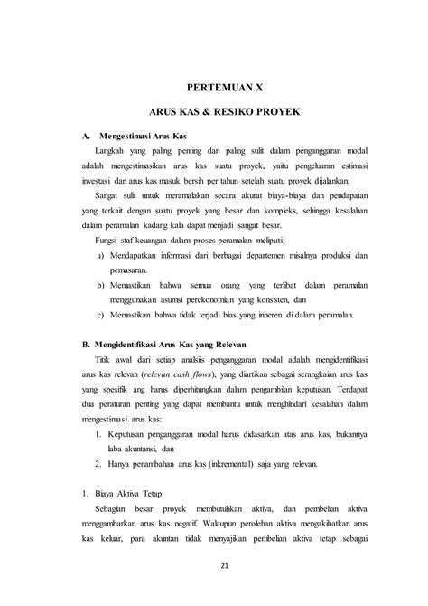 Materi Manajemen Keuangan II PDF