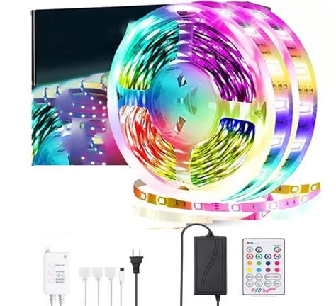 Tiras De Led Rgb 20 Metros Wifi Luces Led Cuotas sin interés