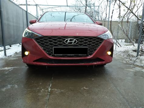 Замена ламп в ПТФ. — Hyundai Solaris (2G), 1,6 л, 2020 года | стайлинг ...