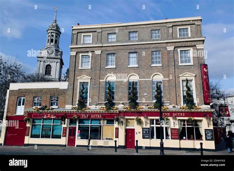 The Mitre Hotel Greenwich London Stock Photo Alamy