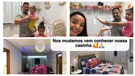 Em fim nos mudamos Venham conhecer nossa casa nossos móveis