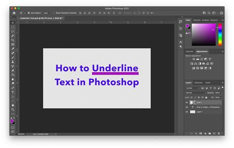 how to underline text 2