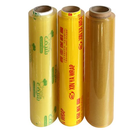 Food Wrapping Pvc Stretch Cling Film Food Grade Mic M Cling Film