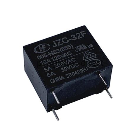 Rele JZC-32F-005-HS – Controle Eficiente para Automação - AFELETRONICA ...