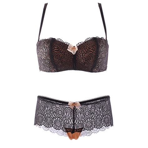 Aliexpress Buy Sexy Bra Set Lace Lingerie Set Women Underwear Set No Rims Tube Top Design