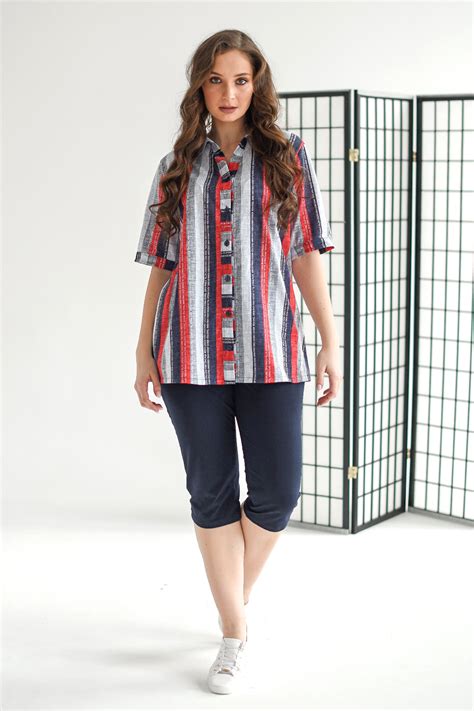 Костюм домашний "Элизабетта" Серо-красный для женщин недорого купить в ...