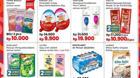 Promo Indomaret Besok September Paling Murah Roti Beli Rp