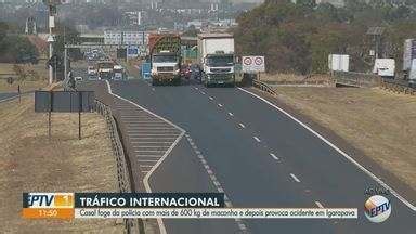 Jornal da EPTV 1ª Edição Ribeirão Preto Suspeitos de tráfico