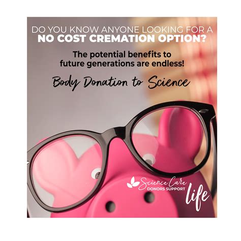 Science Care - Body donation to science is a way to give back at the