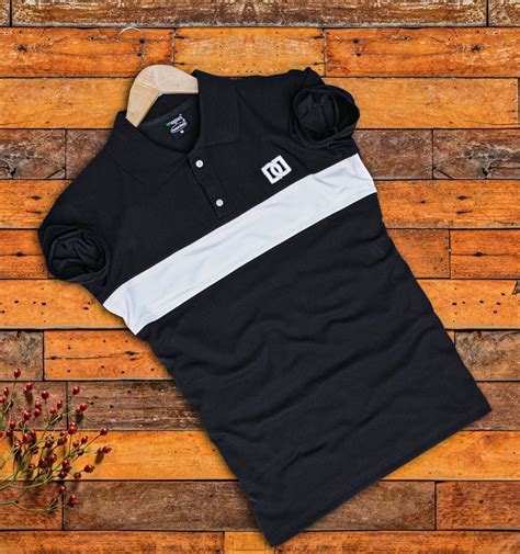 Poly Cotton Men Color Block Regular Fit Casual Polo T Shirts At Rs 149