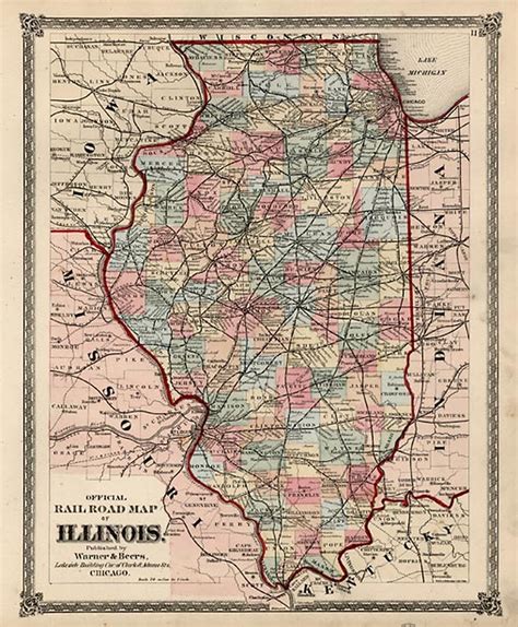 Illinois Railway Map