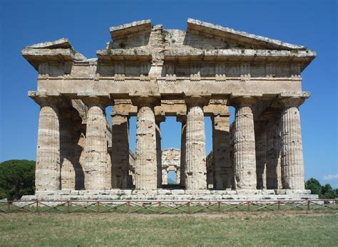 2nd Temple Of Hera Ca 450 Bc Paestum Italy Artofit