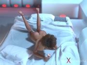 D Sexy Sci Fi Dickgirl Alien Plays With A Hot Girl In The Space Station Xxx Mobile Porno