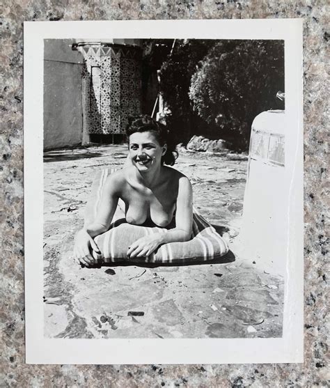 Vintage C S Original Mature NUDE Photograph Beautiful Etsy