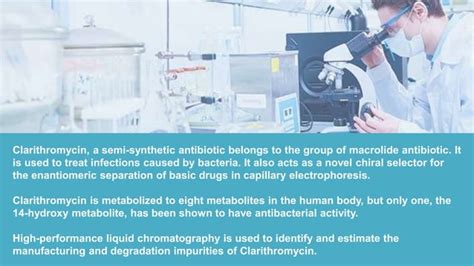 Clarithromycin Impurities At Pharmaffiliates PPT