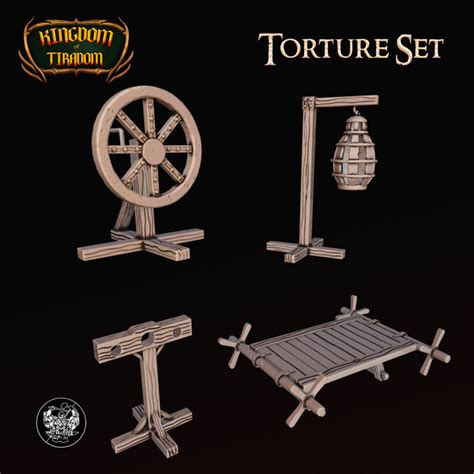 printable torture set   master forge