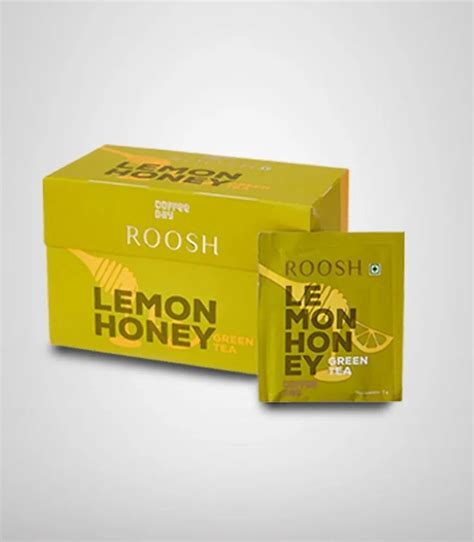 Roosh Honey Lemon Green Tea Bag Packaging Size Pcs At Box In