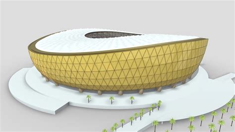 Education City And Lusail Stadium Fifa World Cup Qatar D Model