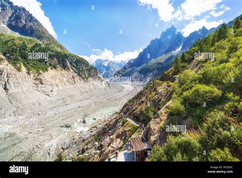 Traveling to beautiful French Alps in summer Stock Photo - Alamy