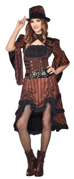 Lady Steampunk Damenkost M Party De