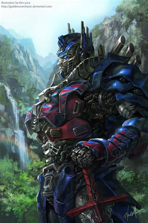 Tf4 Optimus Prime Fan Art By Goddessmechanic On Deviantart Age Of