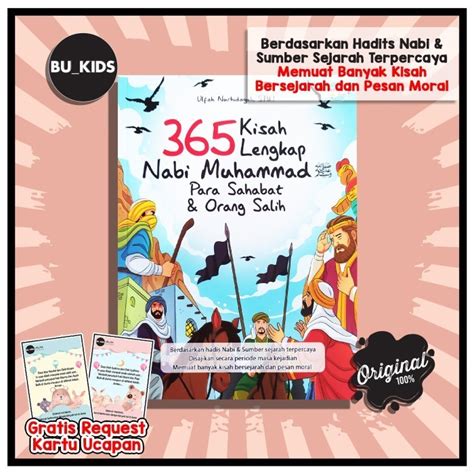 Jual Buku 365 Kisah Nabi Muhammad Dan Para Sahabat Lengkap Shopee