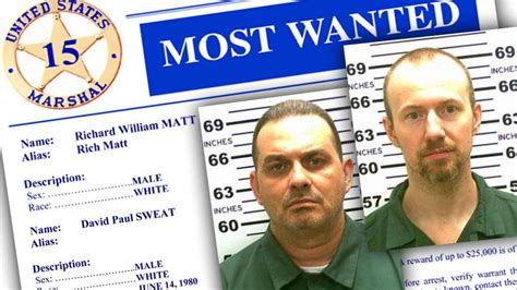 Ny Prison Break 2 Escaped Convicts Now Among U S Marshals 15 Most