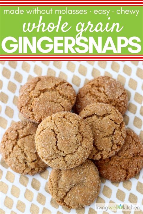 These Chewy Gingersnap Cookies Are Full Of Delicious Ginger Flavor But