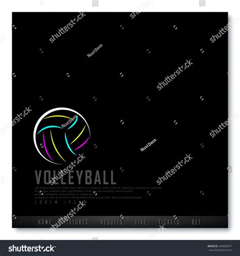 366 Volleyball With Wings Logo Images Stock Photos Vectors