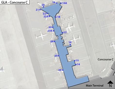 Glasgow Airport Terminal Map