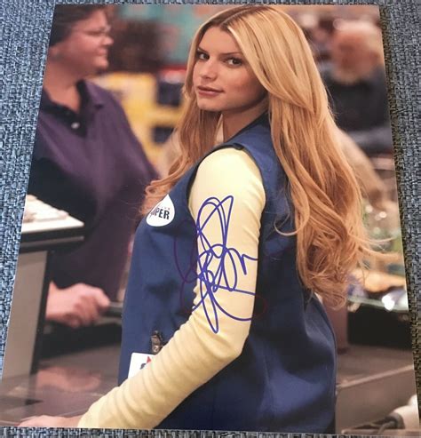 JESSICA SIMPSON SIGNED AUTOGRAPH CLASSIC BABE SEXY POSE RARE 8x10 PHOTO COA A COLLECTIBLE