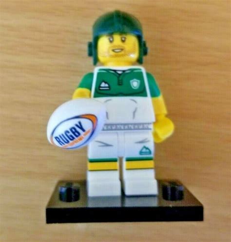 Lego Minifigure Series Rugby Player Ebay