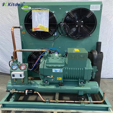 Industrial Refrigeration Condensing Unit Air Cooled Compressor