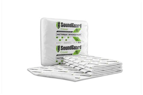 Звукоизоляционный мат SoundGuard Cover (5000 х 1500 х 15 мм; 7,5 м2 ...