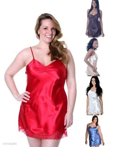 Women S Lingerie Chemise Plus Size Sexy Slip X X X EBay