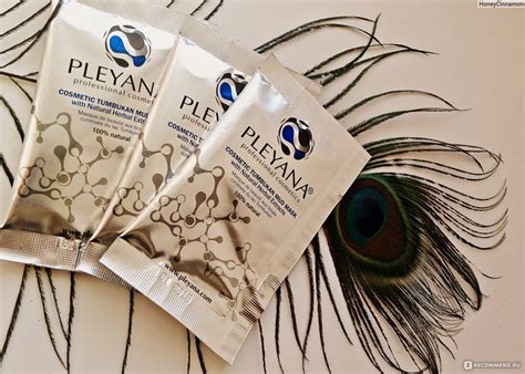 Маска для лица Pleyana с Тамбуканской грязью, горофитом граната и ...