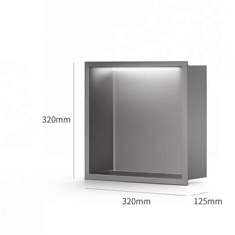 Aluminum Shower Niche Recessed Shower Shelf Supplier