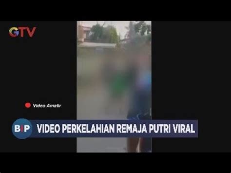 Video Perkelahian Remaja Putri Di Palembang Pelaku Saling Serang Pakai