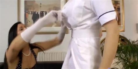 Stockinged Milf Fingering Before Strapon Tnaflix