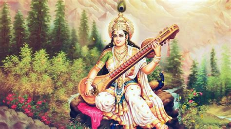 Saraswati Desktop Wallpapers - Top Free Saraswati Desktop Backgrounds - WallpaperAccess