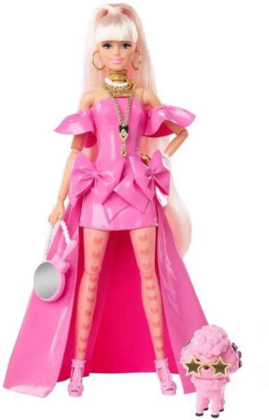 Vásárlás Mattel Barbie Extra Fancy Prémium Baba Rózsaszín Designer