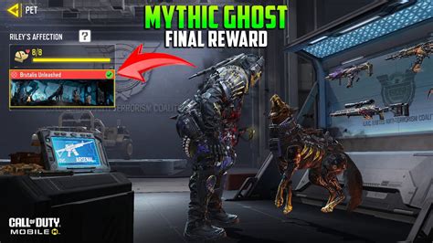 Mythic Ghost Final Reward Unlocked In Codm Riley S Affection Level